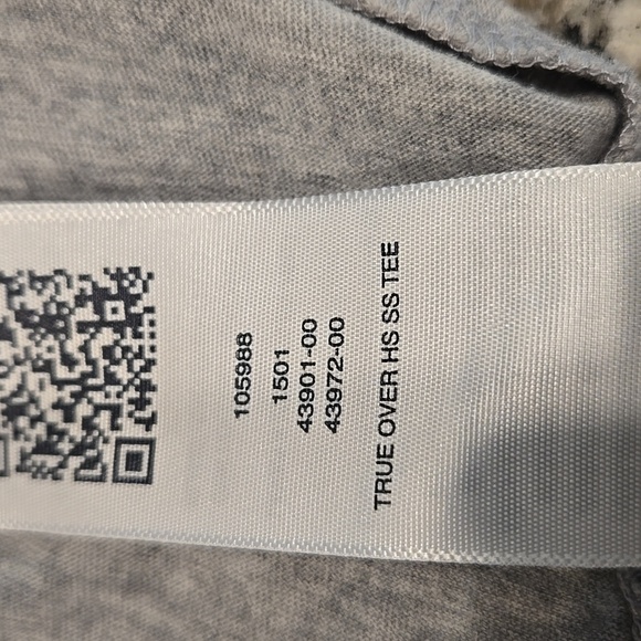 TRUE RELIGION " TRUE OVER HORSESHOE" GRAPHIC T. HEATHERED GREY. SIZE 2XL. - Picture 6 of 9